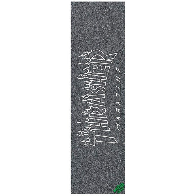 Lija Mob Grip Thrasher Llamas Blancas 9"