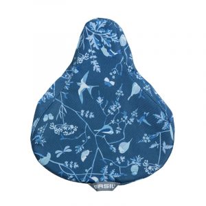 Cubre-sillín Basil Wanderlust impermeable azul