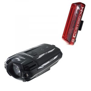 Juego de luces Moon delantera Meteor y trasera Comet-x USB