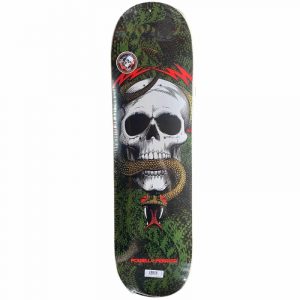 Tabla Powell Peralta Skull & Snake Birch 8.25 Black/Green