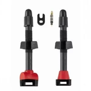 Válvulas BARBIERI JUEGO 2 VÁLVULAS TUBELESS CARBONARIA 65MM Para mousse