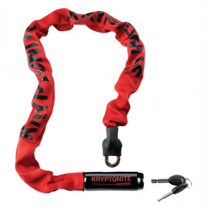 Cadena Antirrobo Kryptonite Keeper 785 85cm Integrado Rojo