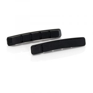SET DE 4 ZAPATAS DE FRENO XLC BS-X07 CARTUCHO V-BRAKE 72 mm NEGRO