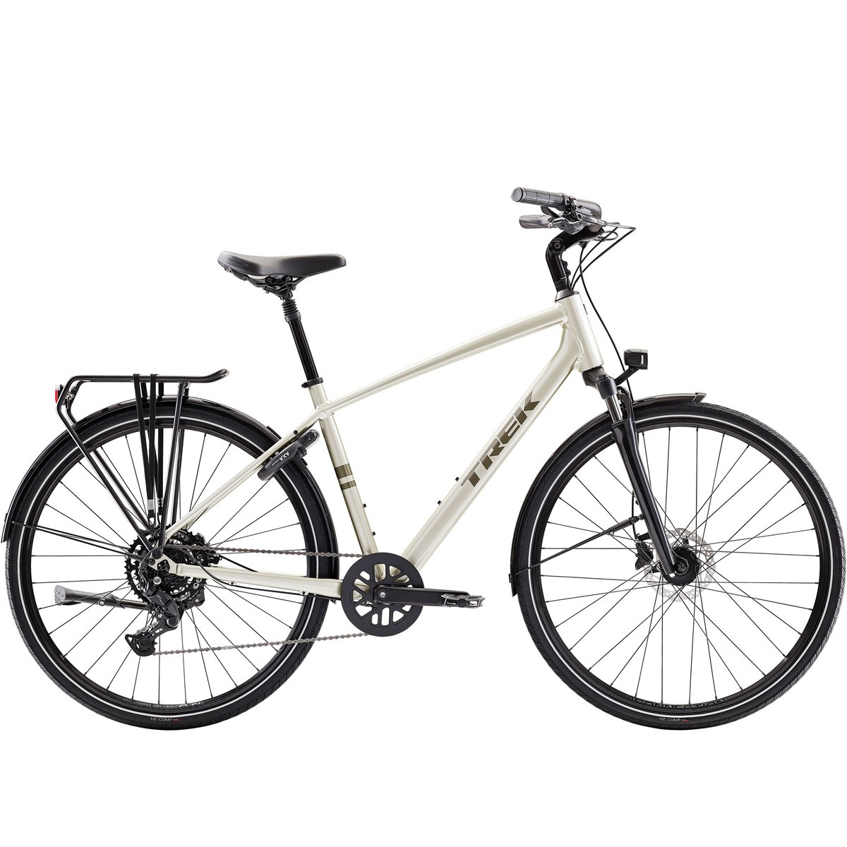 Bicicleta Híbrida Trek Verve Equipped T-L Lunar silver