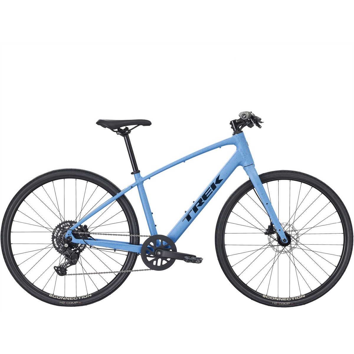 Bicicleta híbrida Trek FX 2 Stepover Gen 4 T-L FJORD BLUE